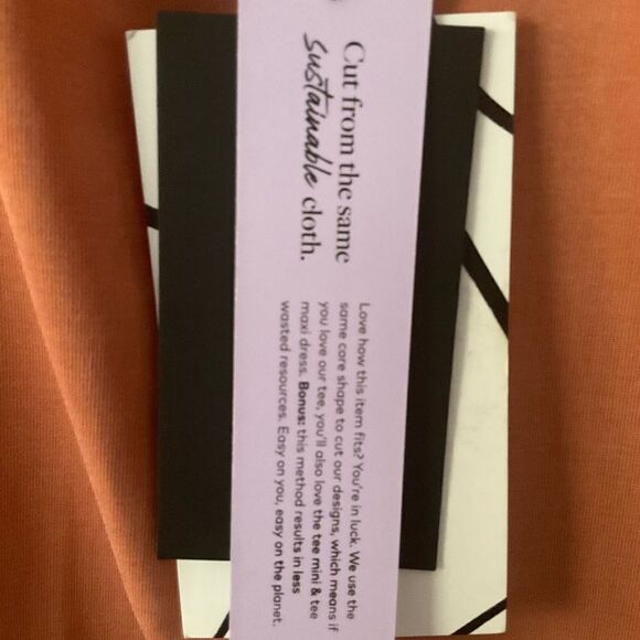 NWT Kada Infinity Tee Mini  T Shirt Dress - Picture 10 of 11